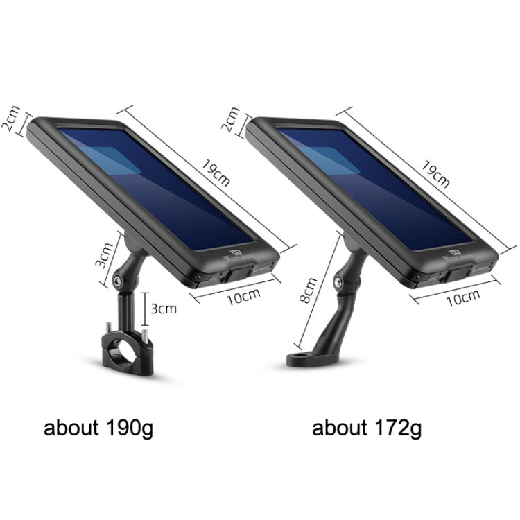 Support de téléphone portable fixe antichoc WEST BIKING pour vélo de montagne, Style : Rétroviseur