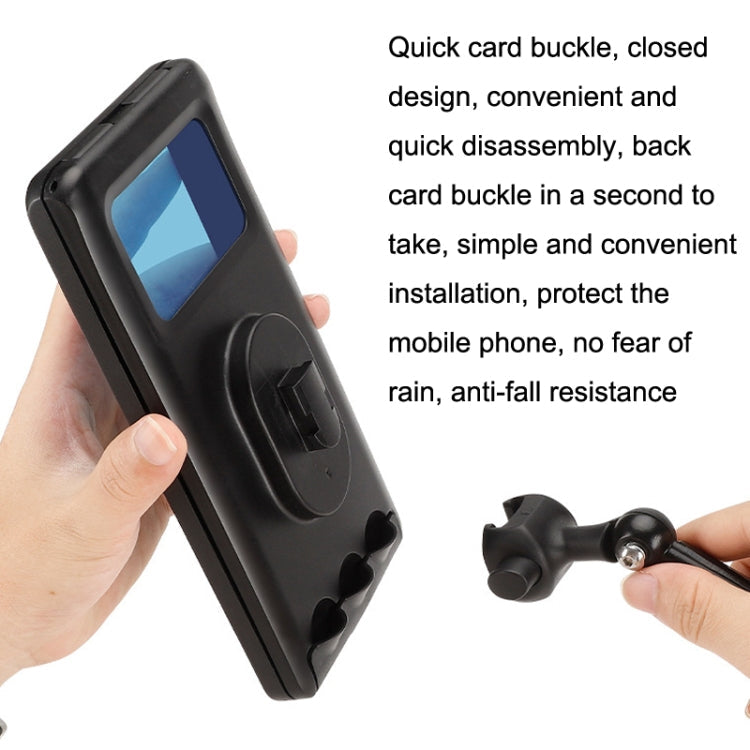Support de téléphone portable fixe antichoc WEST BIKING pour vélo de montagne, Style : Rétroviseur