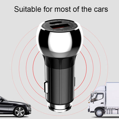 LDNIO C1 36W PD + QC 3.0 Car Fast Charger High Power Smart USB Car Charger with USB-C/Type-C Cable