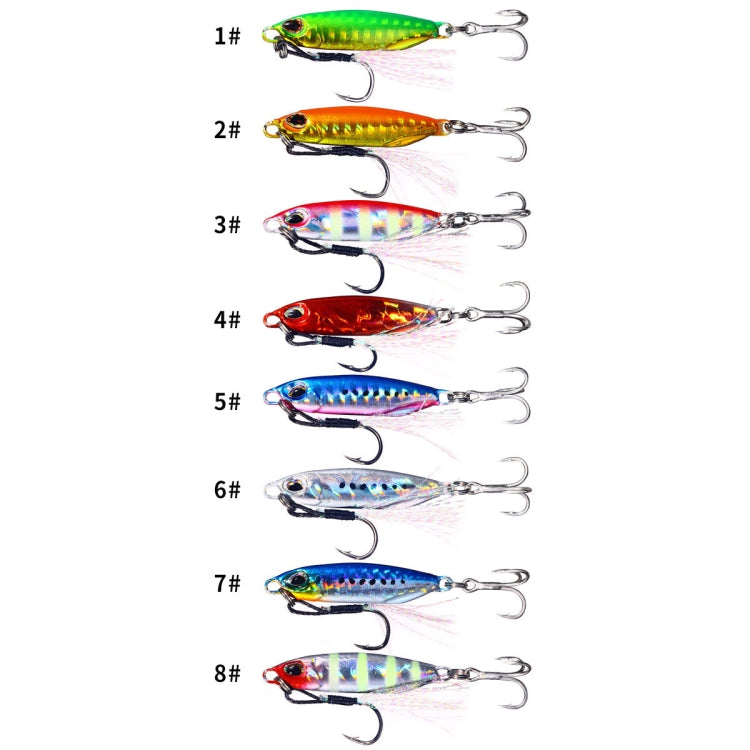 2 PCS HENGJIA Shore Casting Lead Fish Long-distance Casting Sinker Double Hook Lure, Size: 16g(4)