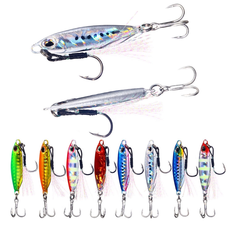 2 PCS HENGJIA Shore Casting Lead Fish Long-distance Casting Sinker Double Hook Lure, Size: 32g(5)