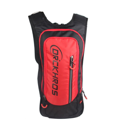 DRCKHROS DH116 Sac à dos de cyclisme extérieur avec poche à eau, couleur : rouge