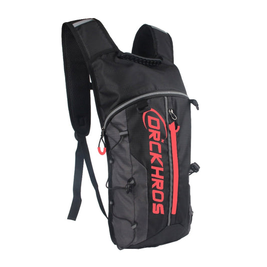 DRCKHROS DH115 Sac à Dos d'Hydratation Extérieur pour la Course, le Sport, le Cyclisme, Couleur : Noir Rouge