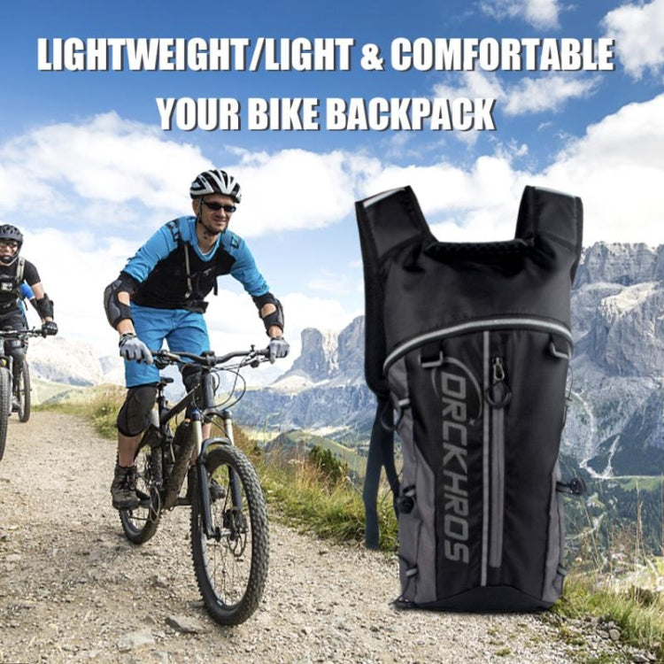DRCKHROS DH115 Sac à Dos de Cyclisme de Sport de Course en Plein Air avec Sac d'eau, Couleur : Noir+Sac d'eau