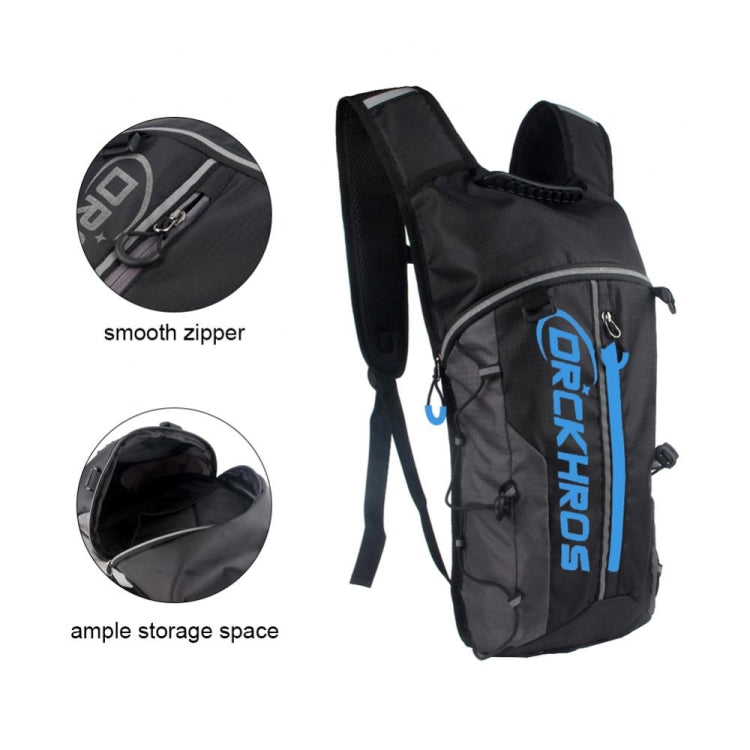 DRCKHROS DH115 Outdoor Running Sports Cycling Water Bag Backpack, Color: Black Blue+Water Bag