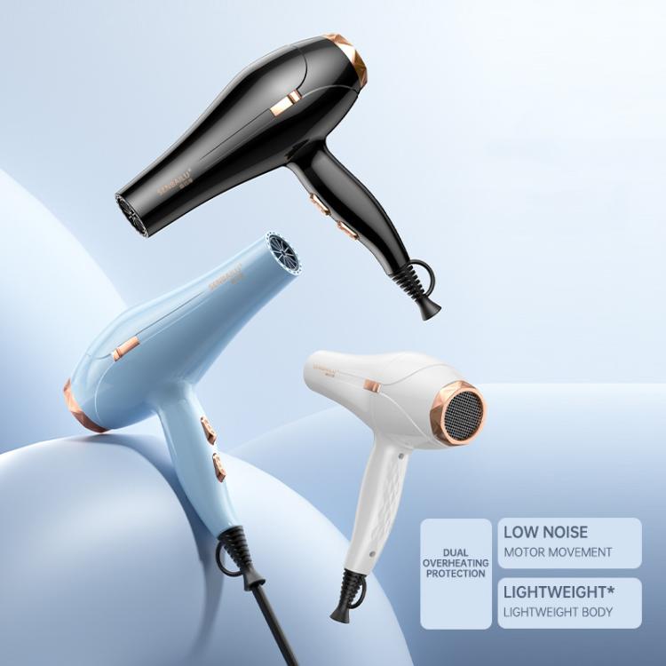 SENBAILU Household Blue Light Hot Cold Wind High Power Hair Dryer, Size: JP Plug(Blue)