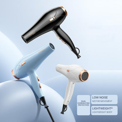 SENBAILU Household Blue Light Hot Cold Wind High Power Hair Dryer, Size: JP Plug(Blue)