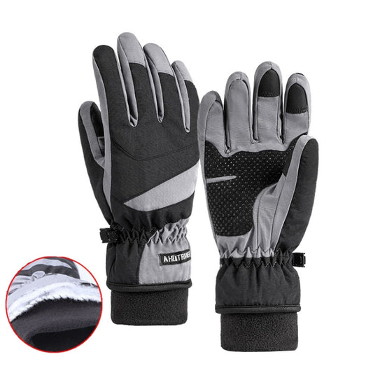 HLINTRANGE 061 Gants de ski chauds, équitation sportive, imperméables, tactiles, taille : XL (plus épais)