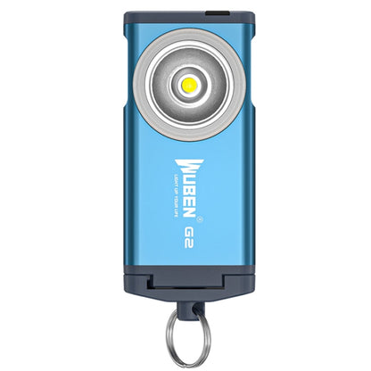WUBEN G2 Lampe de poche LED puissante USB pour le camping et la maison, super lumineuse (Bleu)