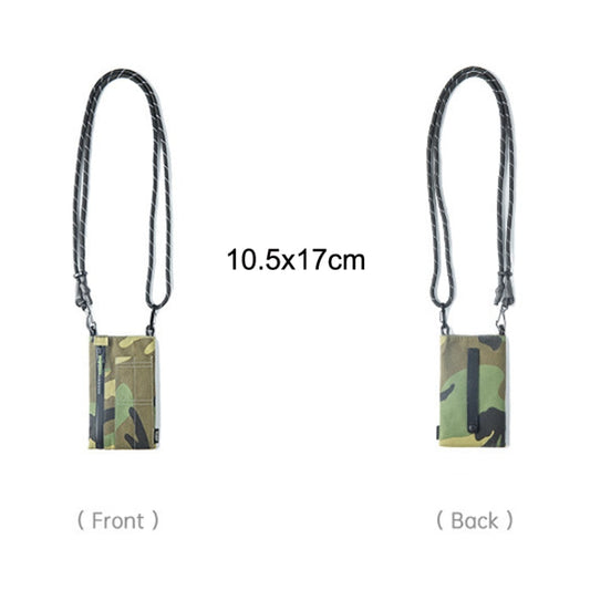 Maden TSS2207203 Retro Messenger Bag Single-shoulder Outdoor Hand-held Fanny Pack Phone Bag(Camouflage)