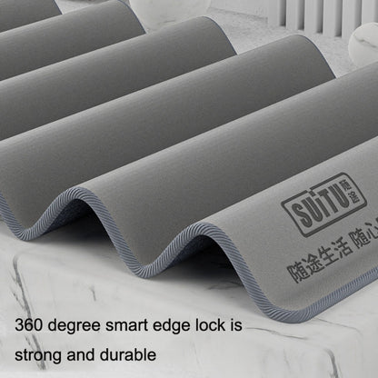 SUITU ST-9000 2pcs Double Suede Car Cleaning Towel Dry Washing Cloth, Size: 40x40cm