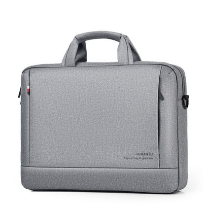 OUMANTU 020 Event Computer Bag Oxford Cloth Laptop Computer Backpack, Size: 14 inch(Light Gray)