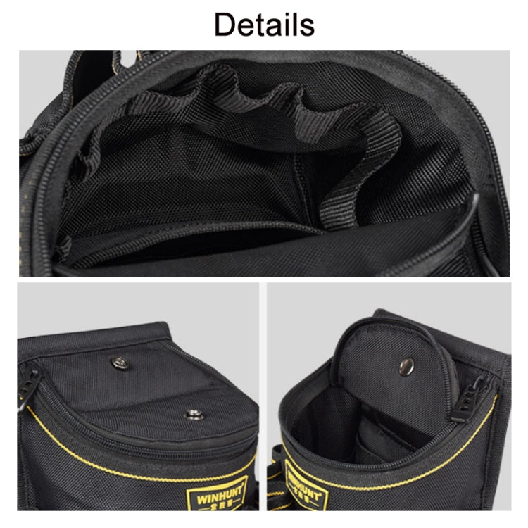 WINHUNT Thickened Canvas Multifunctional Hardware Tool Bag, Model: WH016