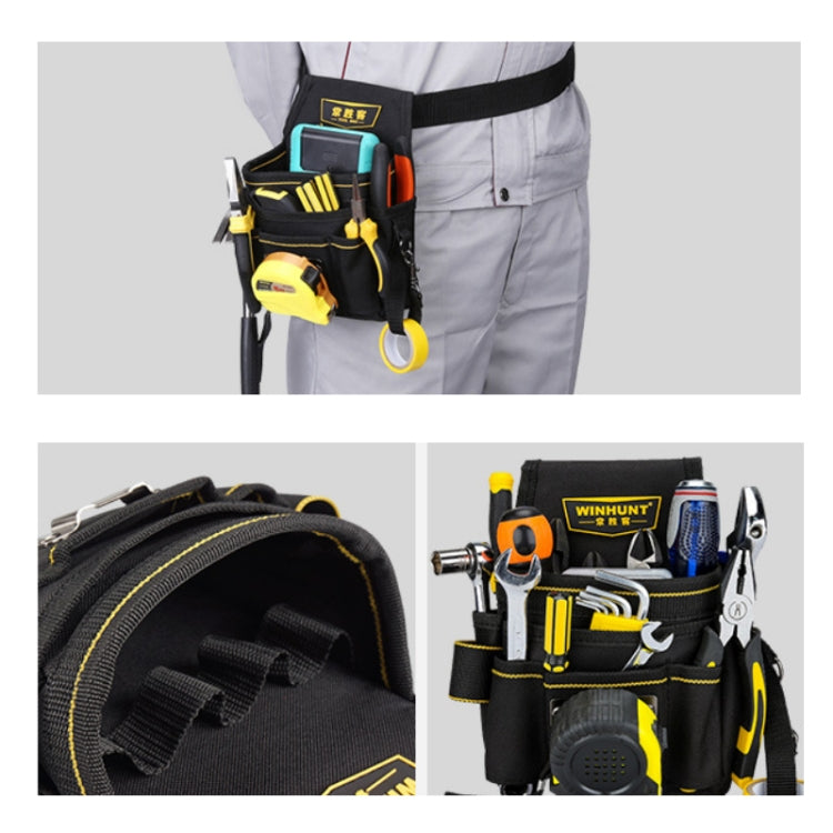 WINHUNT Thickened Canvas Multifunctional Hardware Tool Bag, Model: WH016