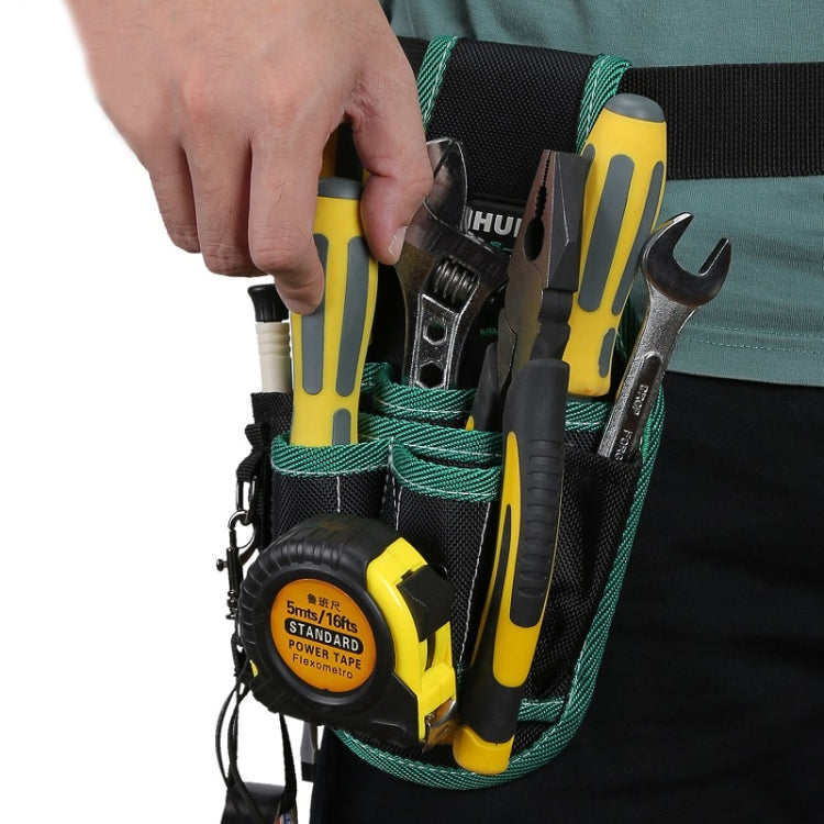WINHUNT Sac de rangement durable multifonctionnel en toile pour électricien, Série : WH142