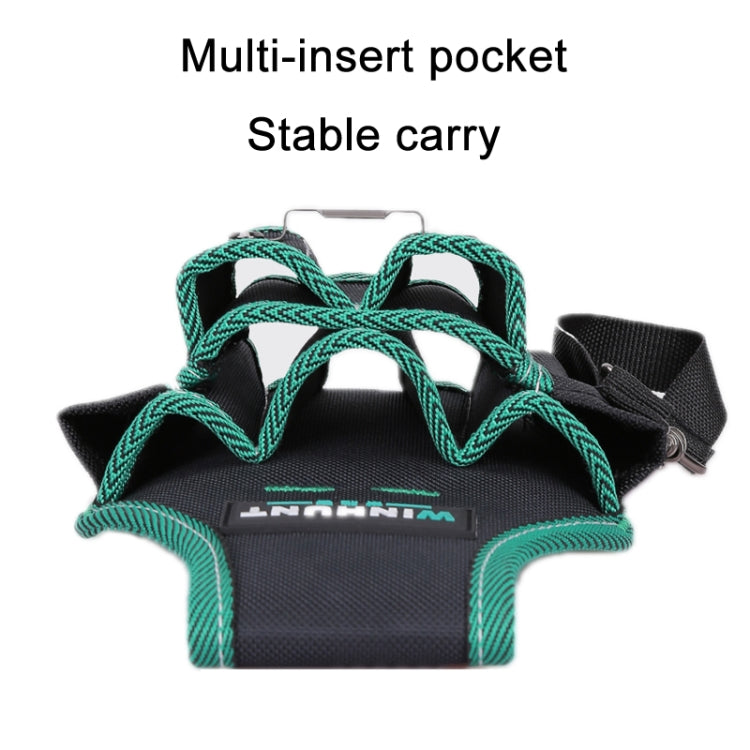 WINHUNT Sac de rangement durable multifonctionnel en toile pour électricien, Série : WH142