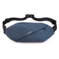 HAOSHUAI 1100-20 Sac Banane Homme pour Course à Pied et Téléphone Portable (Bleu Foncé)