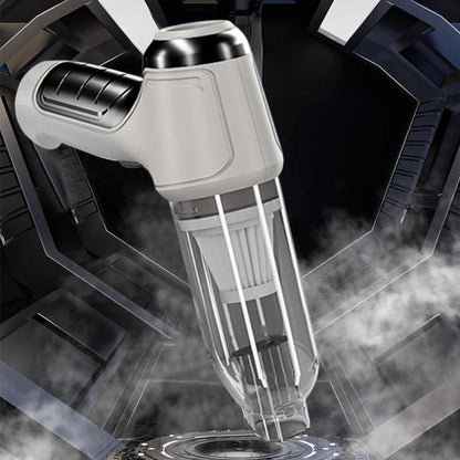 SUITU Aspirateur à main sans fil humide et sec pour voiture, style : gris blanc de base