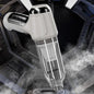 SUITU Aspirateur à main sans fil humide et sec pour voiture, style : gris blanc de base