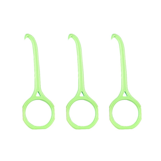 YOUTU 3pcs Invisible Braces Extractor Picking Hooks And Removing(Green)