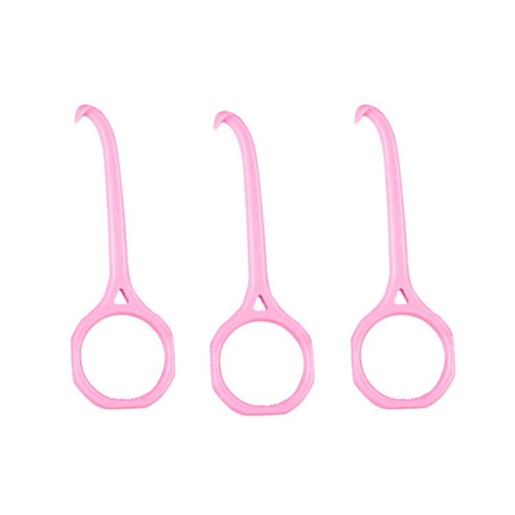 YOUTU 3 extracteurs et crochets d'extraction d'appareils dentaires invisibles (rose)