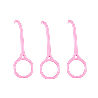 YOUTU 3 extracteurs et crochets d'extraction d'appareils dentaires invisibles (rose)
