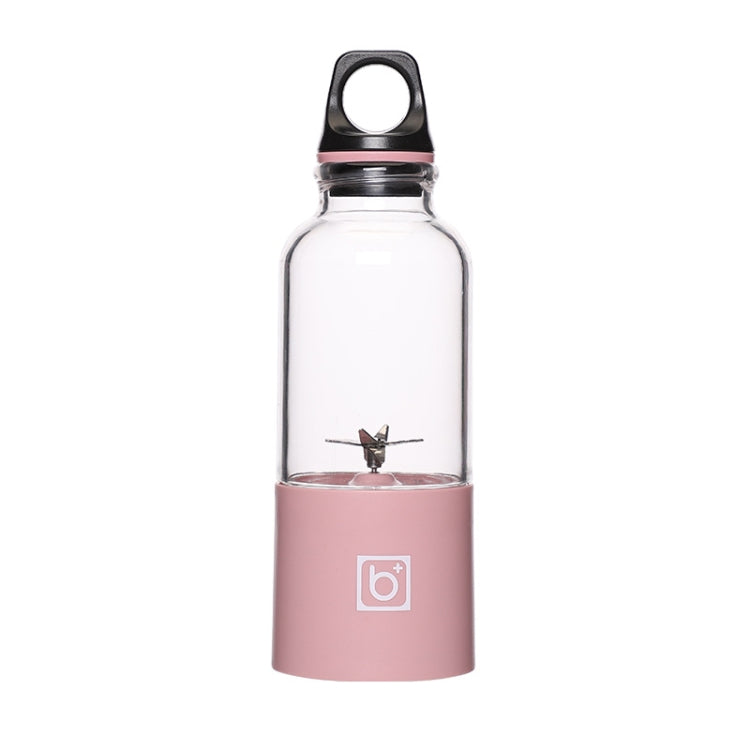Bingo Mini mixeur portable domestique 6 lames tasse à jus électrique rechargeable (rose macaron)