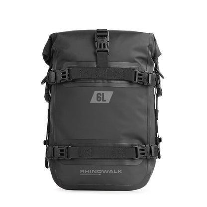 Rhinowalk MT2206 6L Waterproof Motorcycle Bumper Bag Outdoor Riding Bag(Black)