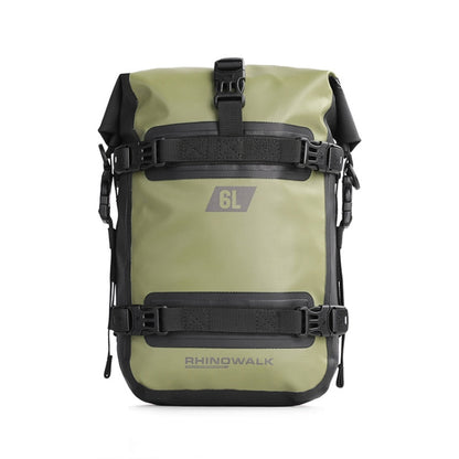 Rhinowalk MT2206 6L Waterproof Motorcycle Bumper Bag Outdoor Riding Bag(Green)