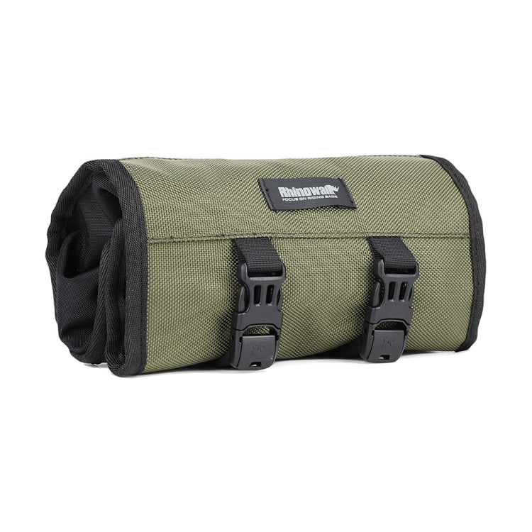 Sac de rangement pour outils d'entretien de moto Rhinowalk MT103, sac de kit de réparation portable (vert)
