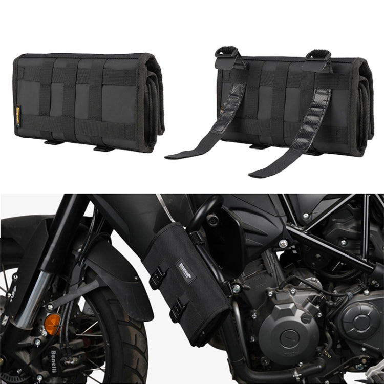 Sac de rangement pour outils d'entretien de moto Rhinowalk MT103, sac de kit de réparation portable (vert)