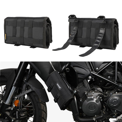 Sac de rangement pour outils d'entretien de moto Rhinowalk MT103, sac de kit de réparation portable (vert)
