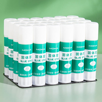 24pcs 8g MOKA Solid Glue Student Stationery Children Handmade Solid Glue Stick