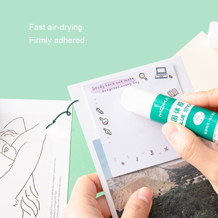 12pcs 36g MOKA Solid Glue Student Stationery Children Handmade Solid Glue Stick