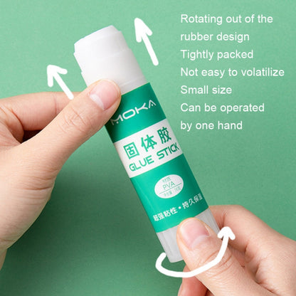 12pcs 36g MOKA Solid Glue Student Stationery Children Handmade Solid Glue Stick