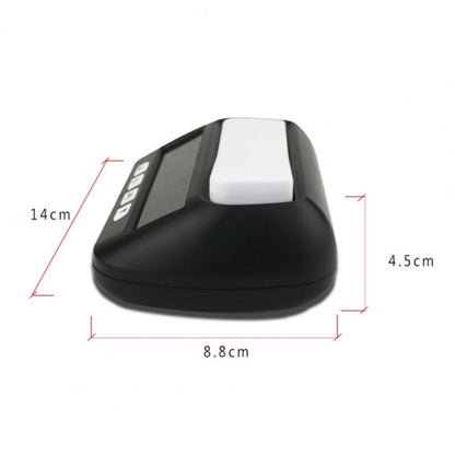 YS YS-902 Chess Timer Chess Clock for Go Tournament(Black English Version)