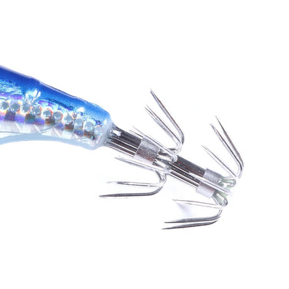 HENGJIA SJ023 Luminous Horizontal Shrimp Squid Hook Bionic Bait, Size: 10cm 9g(1)