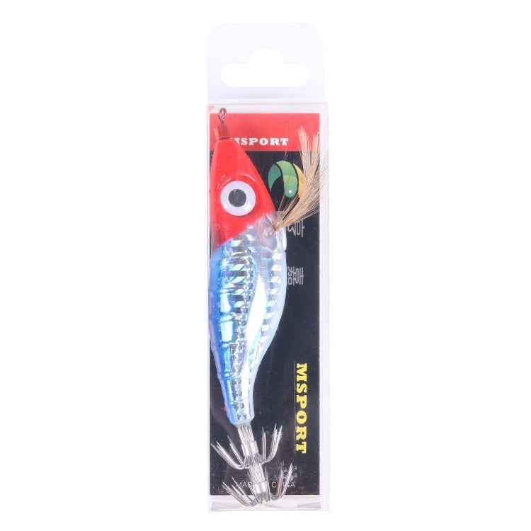 HENGJIA SJ023 Luminous Horizontal Shrimp Squid Hook Bionic Bait, Size: 10cm 9g(5)