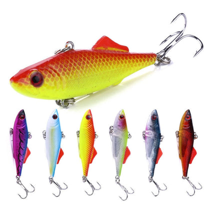 HENGJIA VI032 Full Swimming Layer VIB Fake Bait Plastic Fish Bait, Size: 7cm 16.5g(4)