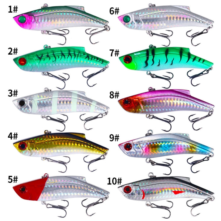 HENGJIA VI025 Leurre souple VIB, appât de pêche en plastique, taille : 9 cm 28 g (1)