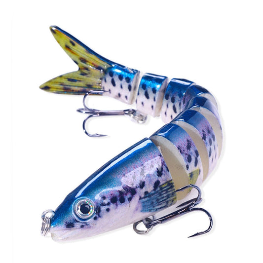 HENGJIA JM063 Leurre Artificiel Multi-Sections 8 Segments, Taille : 13.4cm 18g(1)