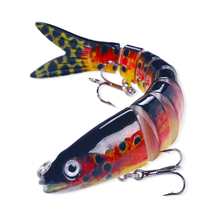 HENGJIA JM063 Leurre Articulé Coulant 8 Sections, Taille : 13,4cm 18g(8)