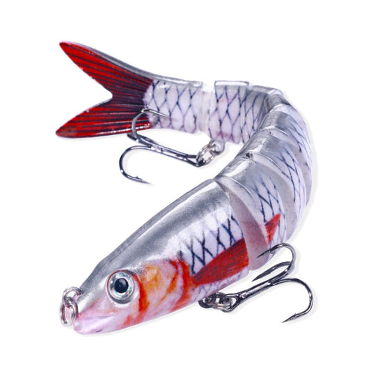 HENGJIA JM063 Leurre Artificiel Multi-Sections 8 Segments, Taille : 13.4cm 18g(9)