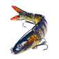 HENGJIA JM063 Multi-Section Fake Bait 8 Section Sinker Lures, Size: 13.4cm 18g(13)