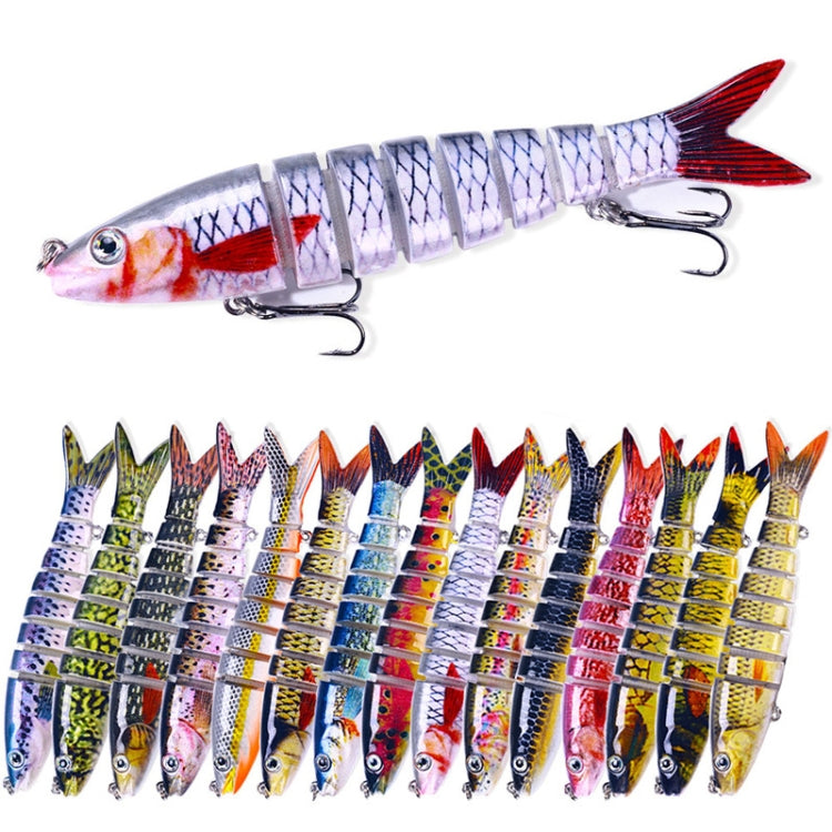 HENGJIA JM063 Leurre Articulé Coulant 8 Sections, Taille : 13,4cm 18g(8)
