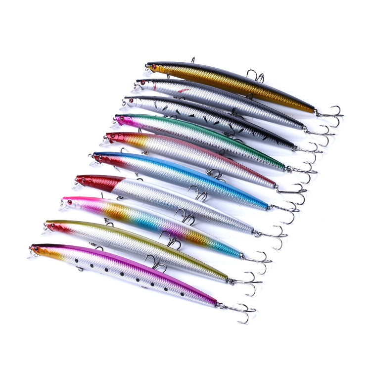 HENGJIA MI101 18cm 26g Long-distance Casting Sea Fishing Fake Lures Minnow Baits, Color: 8