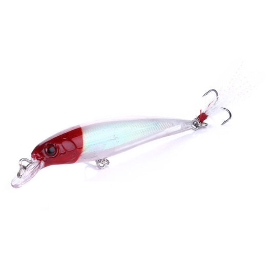 HENGJIA MI094 Leurre de pêche Minnow de simulation laser, Couleur : 9