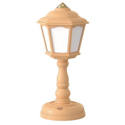 GIVELONG Retro Table Lamp USB Charging Small Night Light, Style: 320-2 Yellow