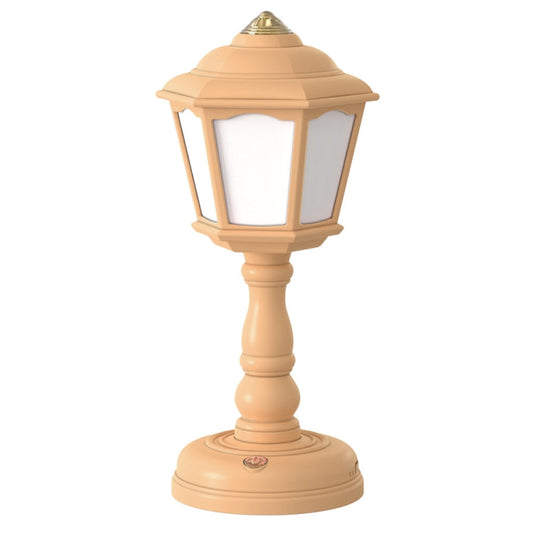 GIVELONG Retro Table Lamp USB Charging Small Night Light, Style: 320-2 Yellow