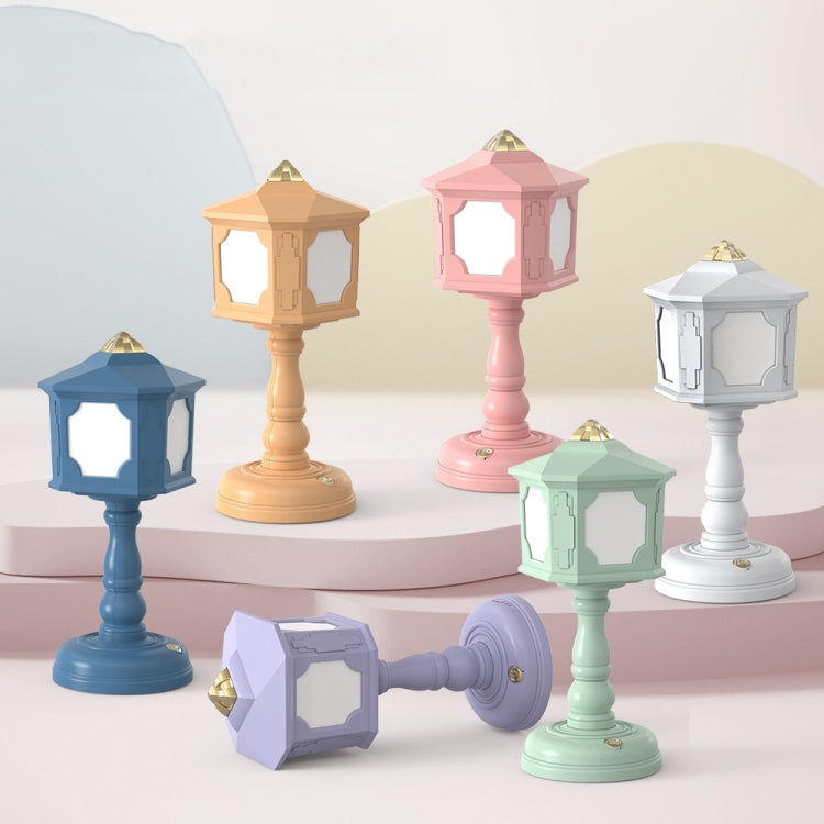 GIVELONG Retro Table Lamp USB Charging Small Night Light, Style: 321-5 Purple